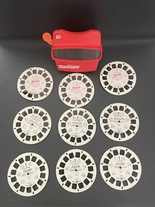 Barbie,Snow White, Winnie The Pooh 9 photo discs & View Finder 1990's - Picture 1 of 9