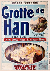 Poster Belgische und Nordbahn - Han-Höhle - Bild 1 von 1