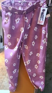 Pantalones de Sudadera Celebrity ROSA Flor Malva TALLA XL NUEVOS CON ETIQUETAS - Imagen 1 de 3
