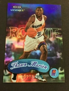 1999-00 BASKETBALL FLEER MYSTIGUE BLUE SHAWN MARION RC / 2999 #121 FREE S&H - Picture 1 of 2