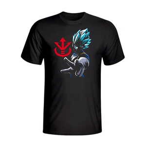 Vegeta Inspired T-Shirt Manga Gift Men Women Unisex Premium T-Shirt - DBZ-A05 - Picture 1 of 2