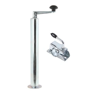 Abstellstützen Anhänger ausdrehbar, 48mm, 400 - 650 mm inkl. Klemmschelle - Bild 1 von 10