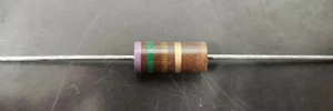 Resistencia carbono comp vintage 2w 750 5% ohmios paquete de 20 - Imagen 1 de 1