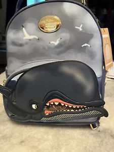 Our Universe Disney Pinocchio Monstro Mini Backpack Bag Exclusive Whale New - Picture 1 of 2