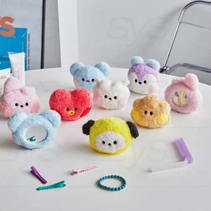 BTS BT21 Official Authentic Goods Baby Twinkle minini Doll Hand Mirror + Track# - Picture 1 of 8