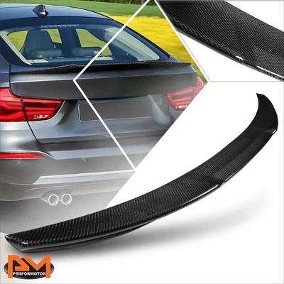 Alerón de maletero de fibra de carbono para BMW Serie 3/M3 F30 F31 F35 sedán 12-18 Foto 1 de 4