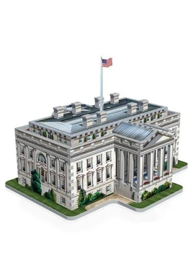 Wrebbit 3D Puzzle White House Puzzle (490-Piece) - Image 1 of 3