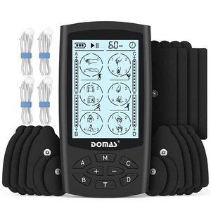 4 Outputs TENS Unit EMS Muscle Stimulator 24 Modes Electronic Pulse Massager ... - Bild 1 von 6