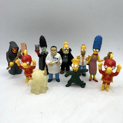 The Simpsons Burger King Toy Figure Lot Halloween - Image 1 of 4