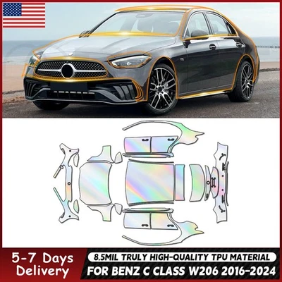 For Mercedes-Benz C-Class W206 2016-2024 Full Car Precut Paint Protection Film - Image 1 of 4