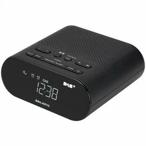 MAJESTIC RS116DAB Schwarze Radiowecker DAB Plus Lcd-Display USB Suche Smartphone - Bild 1 von 1