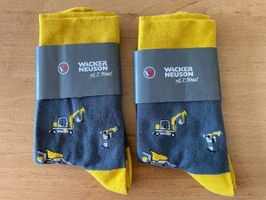 2 Paar neue Socken Wacker Neuson "Bagger" Gr. 38-40 - Bild 1 von 2