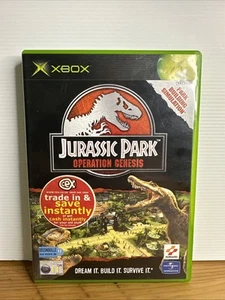 Jurassic Park Operation Genesis Xbox Original Manual PAL - Picture 1 of 4