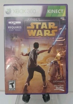 Kinect Star Wars Microsoft Xbox 360, 2012 + Booklet Manual Instructions VGUC👀 - Image 1 of 4
