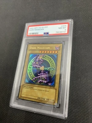 2002 Yu-Gi-Oh! Dark Magician SDY #006 PSA 8 NM-MT - Image 1 of 4