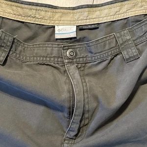 Columbia olivgrün RN 69724 Herren Hose 40 x 30 Seitentaschen Reißverschluss Outdoor " - Bild 1 von 6