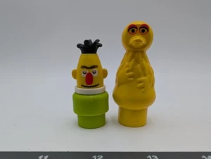 Lote de figuras Fisher Price Little People Sesame Street Bert Big Bird - Imagen 1 de 6