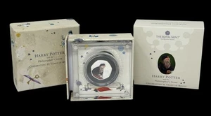 2023 Harry Potter Royal Mint Professor Dumbledore UK 50p Silber PP .925 Münze - Bild 1 von 2