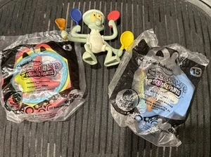 2012 McDonalds SPONGEBOB SQUAREPANTS Happy Meal Toy #4, 12 & 15 Patrick, Sandy - Picture 1 of 7