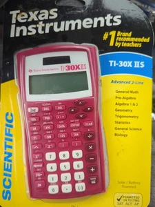 Calculadora solar científica Texas Instruments TI-30X IIS ROSA NUEVA EN CAJA - Imagen 1 de 1