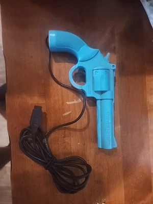Pistola leve The Justifier azul Konami para Sega Genesis - Imagem 1 de 4