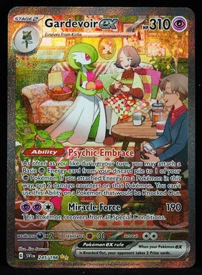 Gardevoir ex #245 NM-M Pokemon Card - Image 1 of 3
