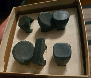 Vintage Box Of Hard Carving Wax Ring Moulds Lost Ring Carving Kit - Picture 1 of 8