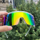 Übergroße Sportsonnenbrille Herren 2021 Luxusmarke winddicht rechteckig Sonnenbrille