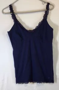 Vintage American Eagle Outfitters Damen Babydoll Tanktop blau Größe Large Y2K - Bild 1 von 12