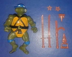 1988 ORIGINAL * LEO LEONARDO (COMPLETE) * TEENAGE MUTANT NINJA TURTLES TMNT - Picture 1 of 8