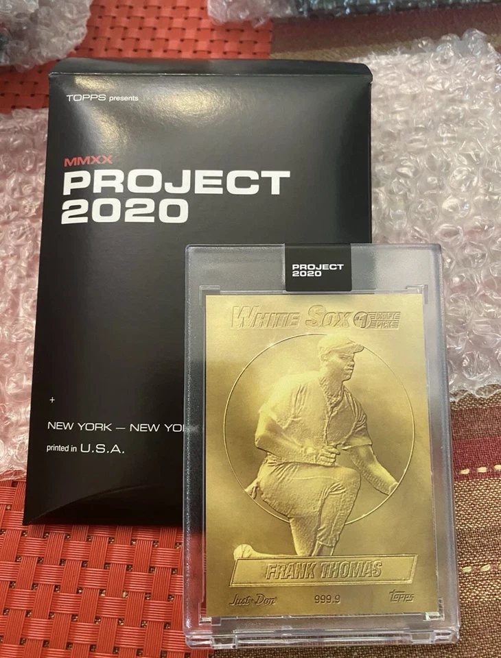 Topps PROJECT 2020 FRANK THOMAS #73 by DON C Chicago WHITE SOX - Image 1 of 1
