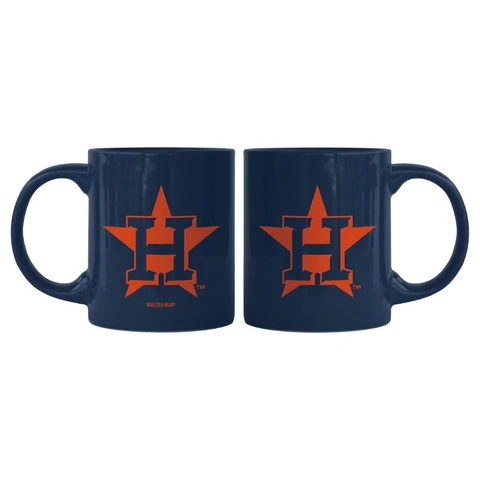 Houston Astros 11oz Rally Design Coffee Mug [NEW] MLB Ceramic Tea Drink Glass Cover