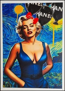 DEATH NYC * Marilyn Monroe * 45 x 32 cm * signed * limited *Certificate # xx/120 - Bild 1 von 12