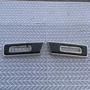 81-90 Dodge Ram Truck Fender Signal Moldings Single Cab OEM D150 D250 W150 W250 - Picture 1 of 20