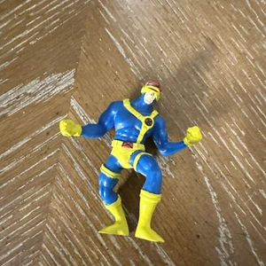 Minifigura de colección 1995 Marvel X-Men Cyclops 2,75" juguete de Hardee - Imagen 1 de 2