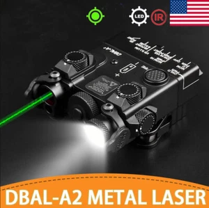 PEQ-15A DBAL-A2 Dual Beam Aiming Green Laser-advanced 2 IR Laser/Visible Laser - Picture 1 of 7