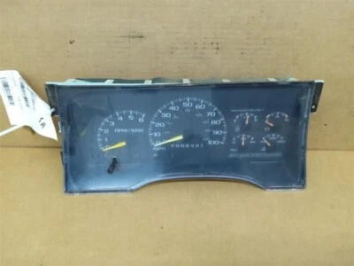 Silverado 1500 2500 1999 velocímetro medidores conjunto de clúster MPH con garantía Foto 1 de 4