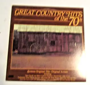 Various Artists - Great Country Hits of the 70s (Vinyl Record LP) - Picture 1 of 2