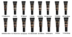 NYX Born to Glow Radiant Concealer Foundation 16 Farbtöne 5,3ml - Bild 1 von 12