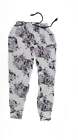 Feel Fabulous Womens Grey Floral Viscose Pedal Pusher Trousers Size 6 L28 in Reg
