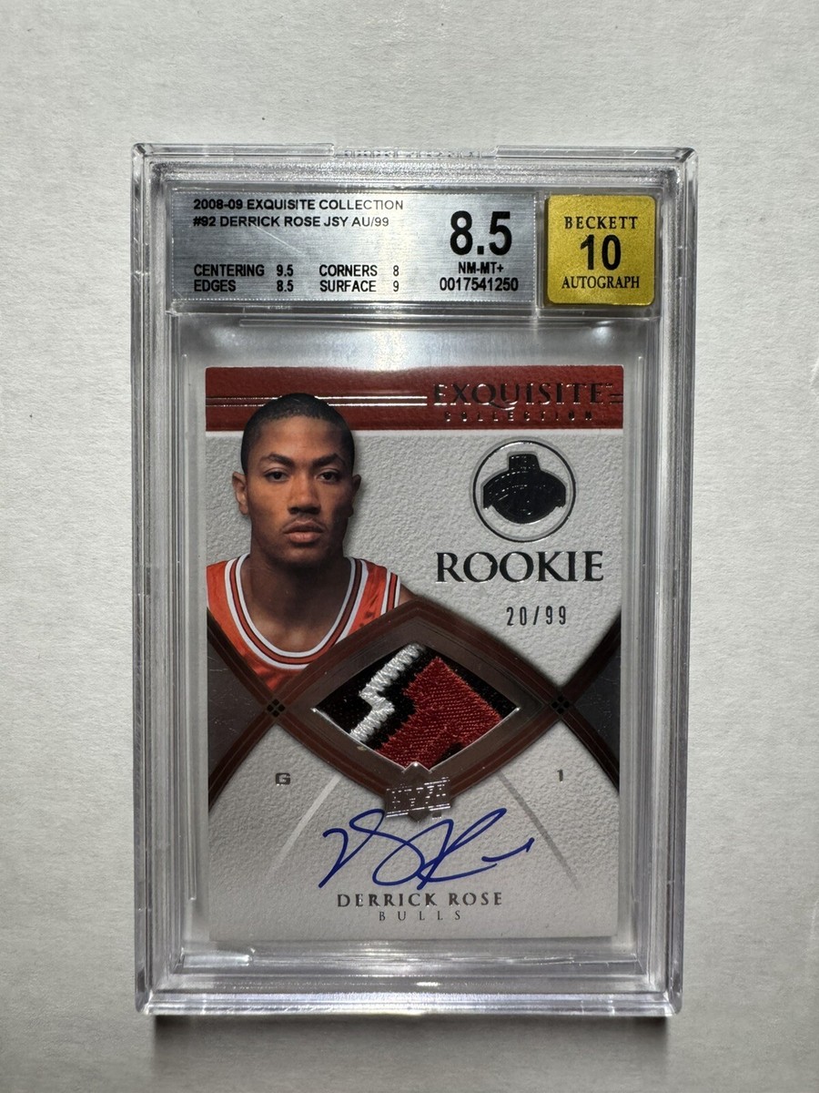 399枚限定 Derrick Rose RC Auto サインカード NBA（Panini Derrick 