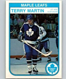 1982-83 O-Pee-Chee #329 Terry Martin NM++ Maple Leafs J2M