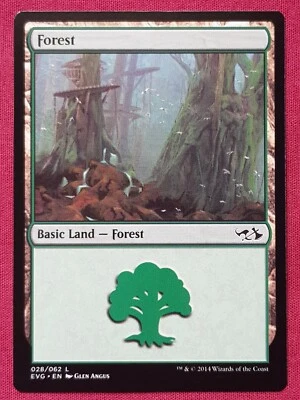 Magic The Gathering DUEL DECKS ANTHOLOGY ELVES VS GOBLINS FOREST 28 card MTG - Image 1 of 2