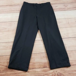 Pantalones Pronto Uomo Hombres 36 Negros Rectos Chinos Pantalones Negocios Lana Adulto * - Imagen 1 de 10