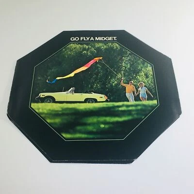 MG Midget Octagon Go Fly A Midget 1977 auto auto catálogo de ventas folleto de colección Foto 1 de 4