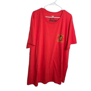 Camisa Disney Marvel Iron Man Para Hombre 3XL Roja Manga Corta Invencible - Imagen 1 de 8