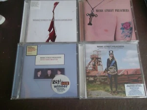5 MANIC STREET PREACHERS CDs -Lifeblood/Generation Terrorists/Complete Singles+1 - Picture 1 of 1