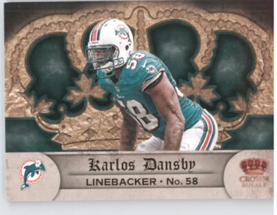 2012 Panini Crown Royale #50 Karlos Dansby Retail - Image 1 of 2
