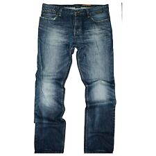 S.Oliver Tube Homme Pantalon Jeans Droit Régulier 54 W38 L36 Long Usé Look Bleu