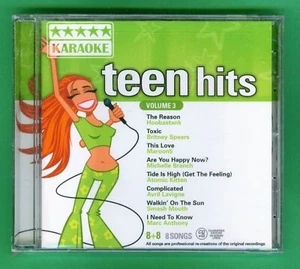 Teen Hits Band 3 Karaoke - Lavigne, kastanienbraun 5, Hoobastank Spears Zweig - NEUE CD - Bild 1 von 2